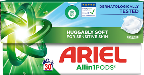 Allin1 Pods Sensitive kapsule za pranje rublja ARIEL