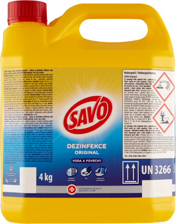 Dezinfekčný prostriedok Original SAVO