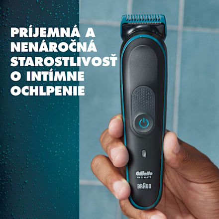 Pánsky holiaci strojček Body & Intimate Trimmer i5 Gillette INTIMATE