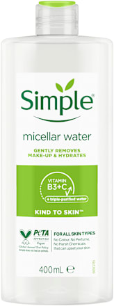 Kind To Skin micelarna voda za skidanje šminke Simple