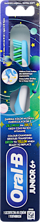 Fogkefe Junior 6+ Color Changing, Többféle Oral-B