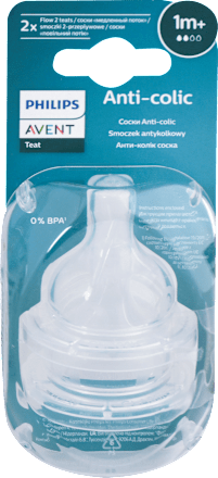 Cumeľ na fľašu Anti-colic - 1m+ PHILIPS AVENT