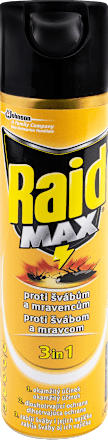 Max sprej proti lezoucímu hmyzu Raid