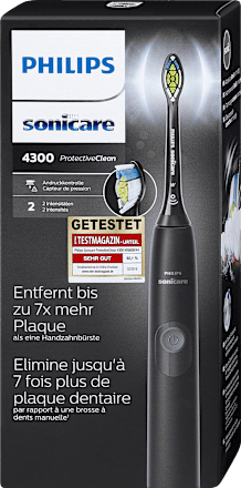 Schallzahnbürste sonicare Protective Clean 4300 Schwarz Philips