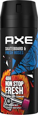 Deospray Skateboard Fresh Rose AXE
