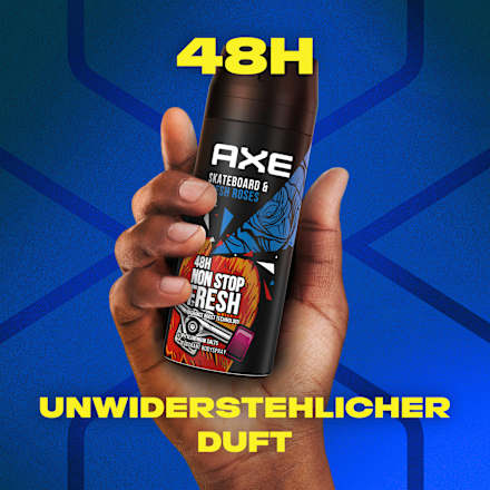 Deospray Skateboard Fresh Rose AXE