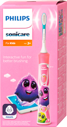 for Kids dětský elektrický zubní kartáček, růžový Philips Sonicare