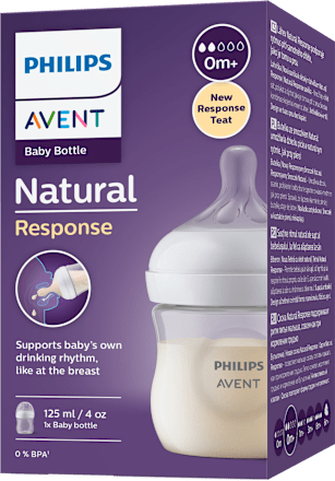 Natural cumisüveg újszülött kortól, 125 ml PHILIPS AVENT
