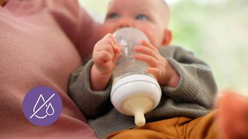 Babyflasche aus Glas Natural Response weiß 0+ Monate 240 ml PHILIPS AVENT