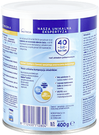 Proszek na kolki i zaparcia po 6 m-cu 2 COMFORT ProExpert  Bebilon