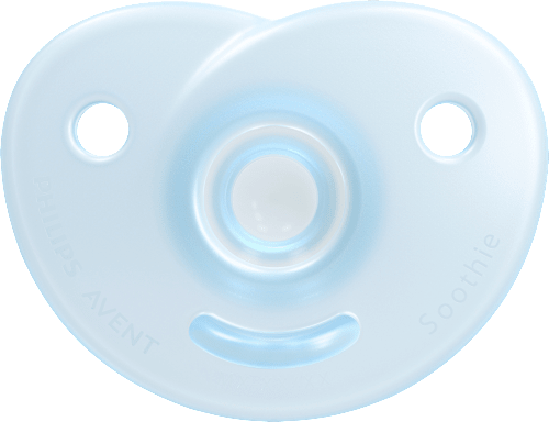 Schnuller Soothie Silikon, blau, 0-6 Monate PHILIPS AVENT