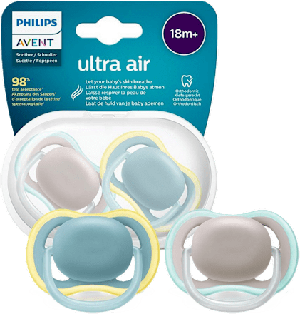 Smoczek Ultra Air 18m+, neutral  PHILIPS AVENT