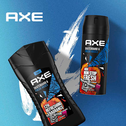 Deospray Skateboard Fresh Rose AXE