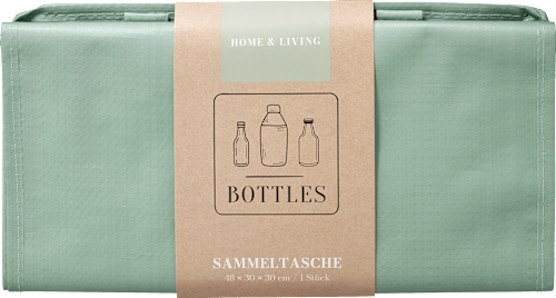 Tasche zur Flaschensammlung, grün (30x30cm) keine Marke