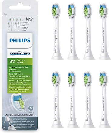 Накрайници за електрическа четка за зъби Optimal White W2 Philips Sonicare