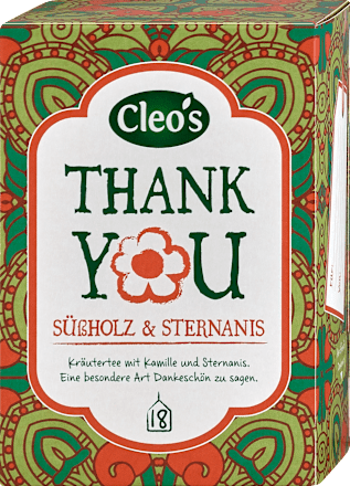 Thank You Kräutertee Süßholz & Sternanis Cleo's