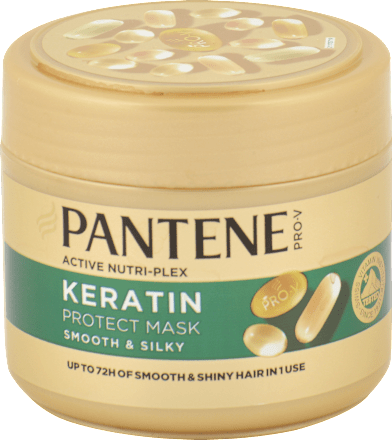 Intenzívna maska na vlasy Keratin Protect Smooth & Silky PANTENE PRO-V