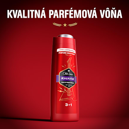 Sprchovací gél Rockstar 3v1 Old Spice