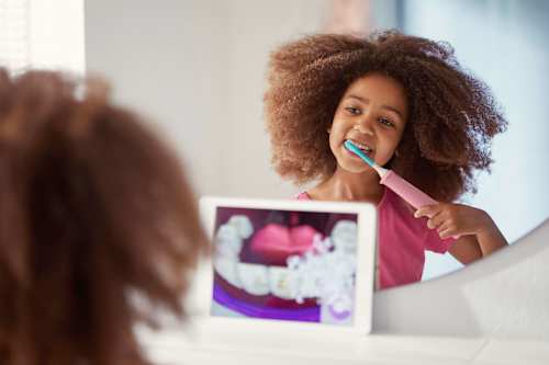 Elektrická zubná kefka pre deti HX6352/42 - ružová Philips Sonicare