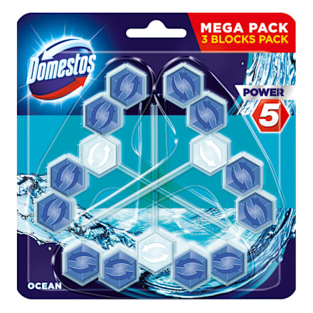 Zawieszka do toalet Power 5 Ocean Domestos