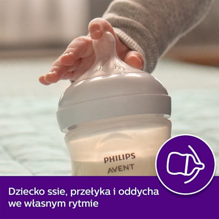 Responsywna Butelka Natural 125ml PHILIPS AVENT