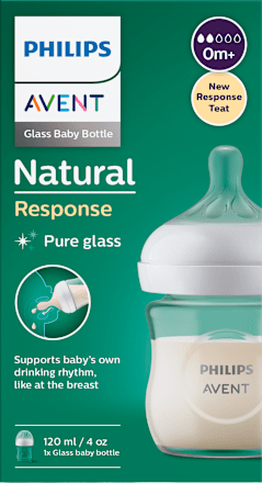 Natural üveg cumisüveg újszülött kortól 120 ml PHILIPS AVENT