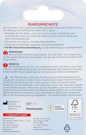 Druckstellenschutz Zehen & Finger Balea