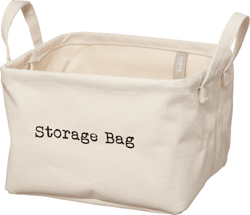 Aufbewahrungskorb faltbar, offwhite (30,5x26x20,5cm) keine Marke