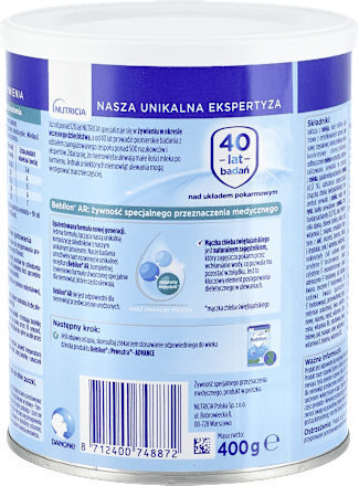 Mleko modyfikowane przeciw ulewaniu AR ProExpert  Bebilon