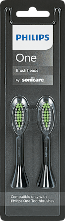 Aufsteckbürsten One Brush schwarz Philips Sonicare