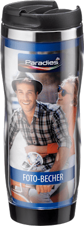 Foto-Thermobecher Paradies