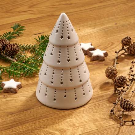 Keramikbaum, weiß matt Dekorieren & Einrichten
