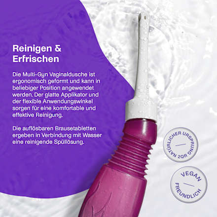 Vaginaldusche + Brausetabletten 1St Multi-Gyn