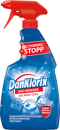 Badreiniger mit Aktiv-Chlor, Schimmel-Stopp DanKlorix