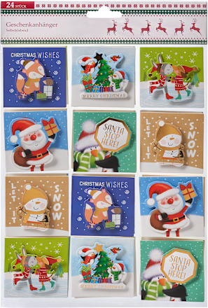 Geschenkanhänger Kindermotive, selbstklebend Dekorieren & Einrichten