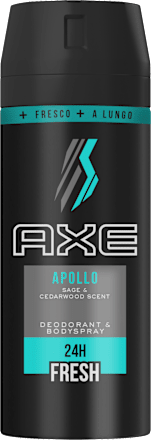 Deodorante spray Apollo salvia e legno di cedro AXE