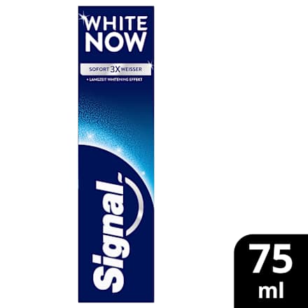 Zahnpasta White Now Signal