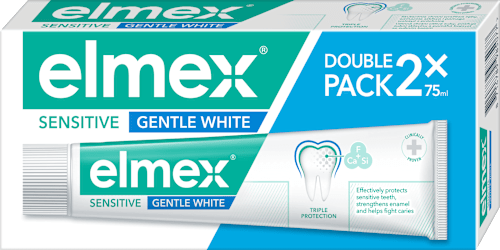 zubní pasta Sensitive Gentle White duopack elmex
