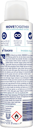 invisible aqua Anti-Transpirant Rexona