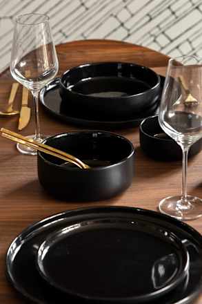 Keramikschale, schwarz Dekorieren & Einrichten