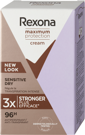 Dámsky krémový antiperspirant Maximum Protection Sensitive Dry Rexona