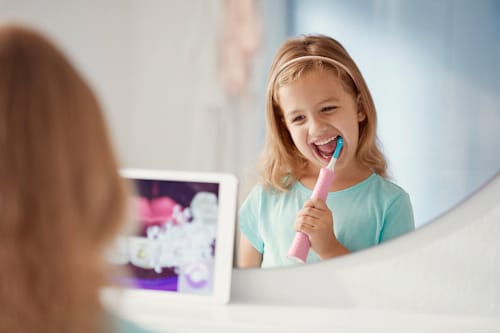 Elektrická zubná kefka pre deti HX6352/42 - ružová Philips Sonicare
