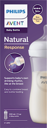Natural cumisüveg 3 hónapos kortól 330ml PHILIPS AVENT