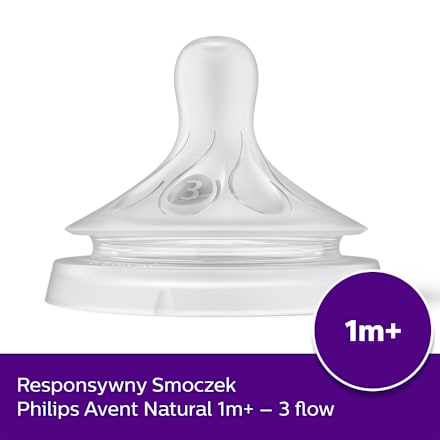 Responsywny smoczek Natural 1m+  PHILIPS AVENT