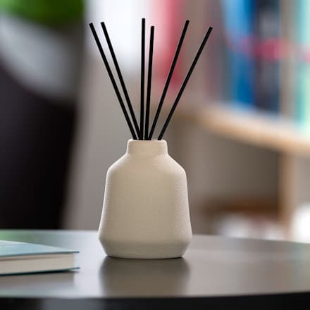 Duftstäbchen Raumduft in Keramikgefäß, greige/Duft: Feige (100ml) keine Marke