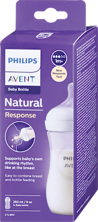 Natural Response plastična flašica za bebe, od 1+ meseci, zapremina: 260ml PHILIPS AVENT