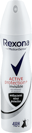 Dezodorant Antibacterial + Invisible w aerozolu  Rexona
