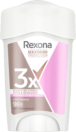 Antitranspirant Deocreme Maximum Protection Confidence Rexona