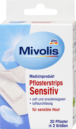 Sebtapasz érzékeny bőrre, két méretben Mivolis