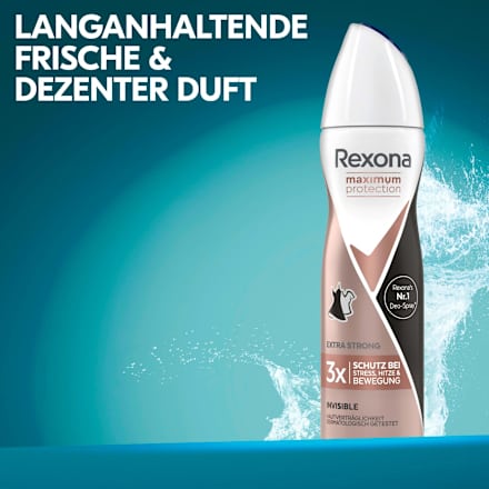 Antitranspirant Deospray Maximum Protection Invisible Rexona